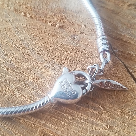 😍Amore & Baci SterlingSilver Ital Charm Bracelet - Picture 2 of 2
